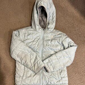 North Face reversible hooded Mossbud Jacket, size 6